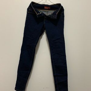 New navy skinny jeans